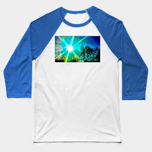 Winter sun shining bright Baseball T-Shirt